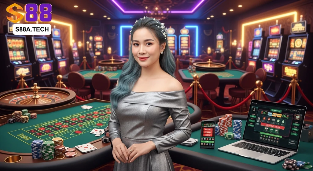 Bộ sưu tập game tại sảnh Casino S88VIP