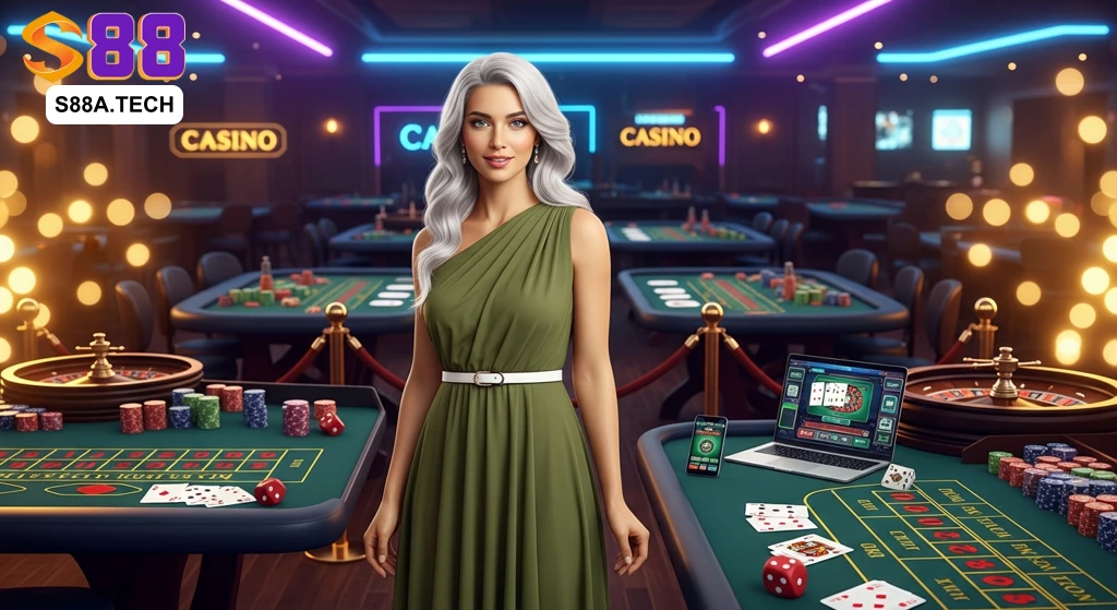 Giao diện slot game S88VIP với đồ họa 3D sống động