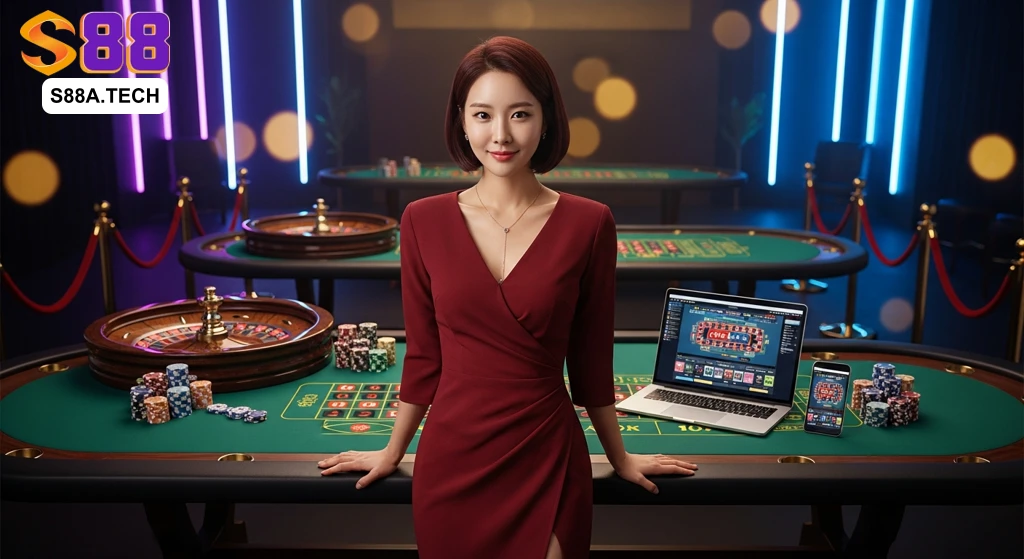 Baccarat S88VIP: tổng quan trò chơi và lợi thế khi tham gia
